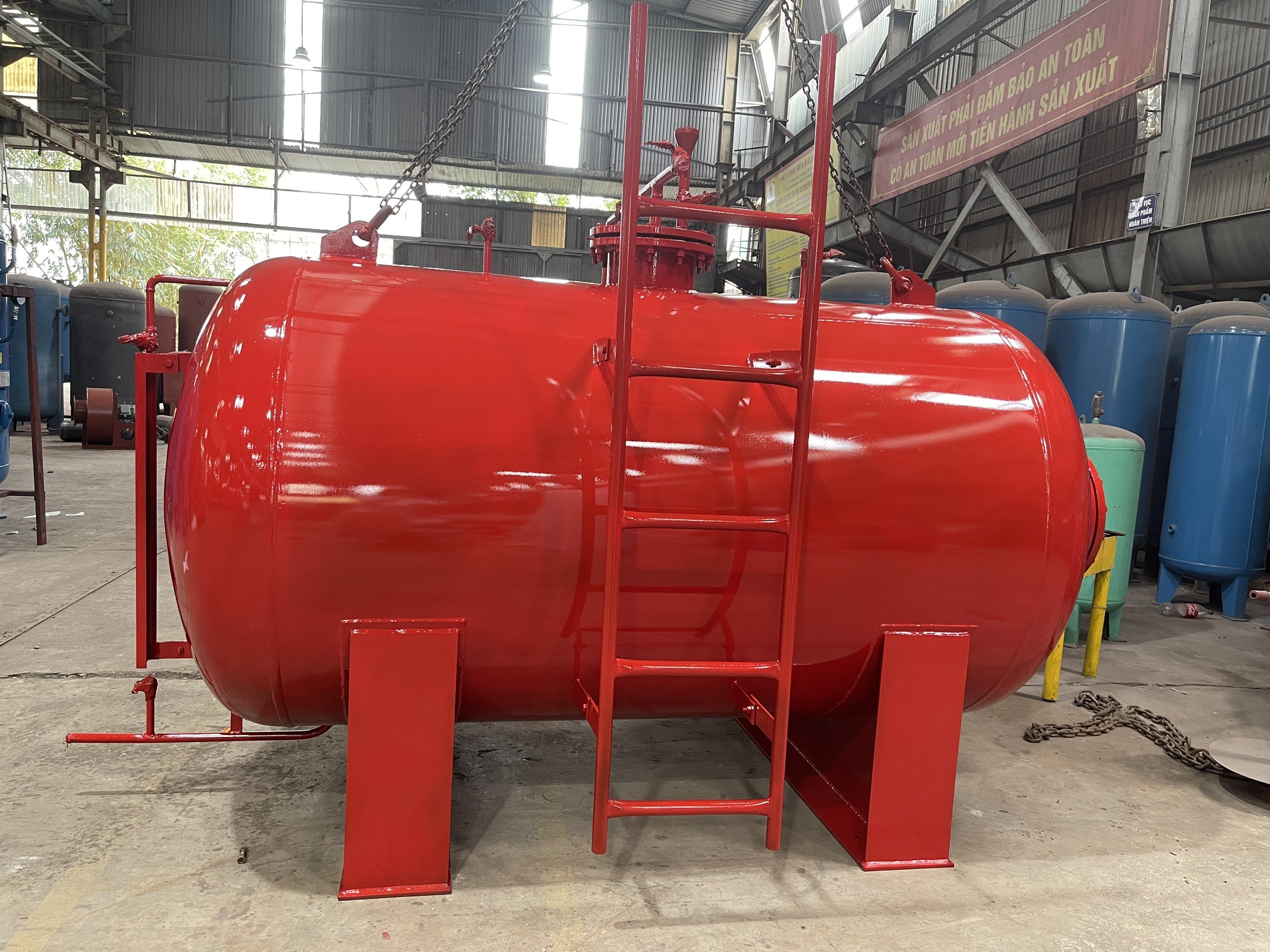 Bình Tank Bồn Chứa Foam Chữa Cháy
